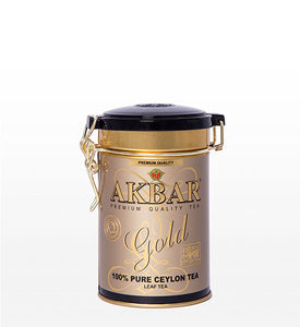 Akbar Gold Premium 100% Pure Ceylon Tea, Loose Tea 100g