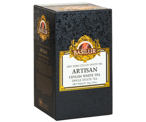 Basilur Artisan Collection Ceylon White Tea, Loose Tea 30g