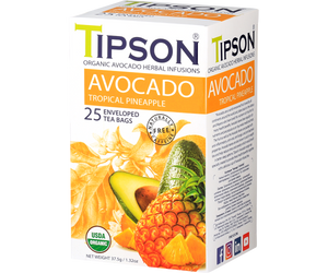 Tipson Avocado And Pineapple Infusion Tea, 20 Count Tea Bags