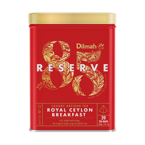 Dilmah 85 Reserve Royal Ceylon Breakfast, 20 Count Tea Bags