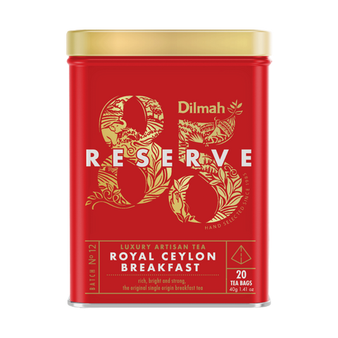 Dilmah 85 Reserve Royal Ceylon Breakfast, 20 Count Tea Bags