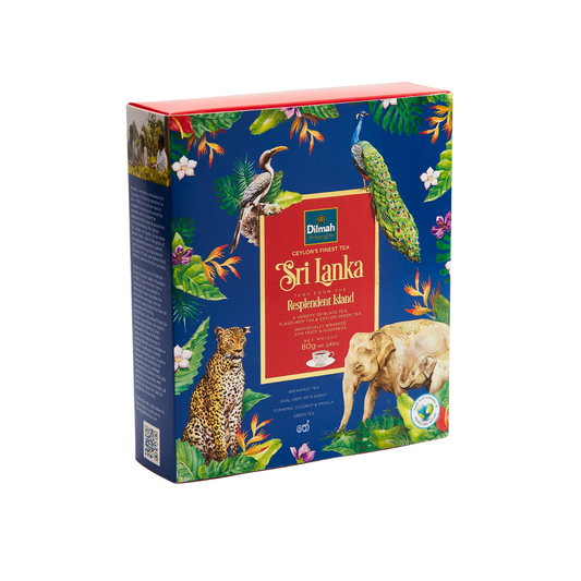 Dilmah Resplendent Island Ceylon Tea, 40 Count Tea Bags