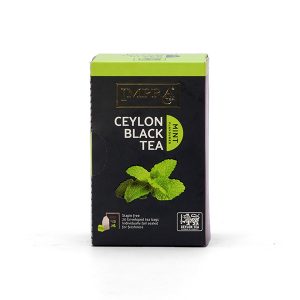 Impra Mint Flavoured Ceylon Black Tea, 20 Count Tea Bags