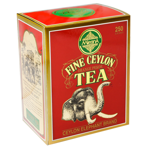 Mlesna Fine Ceylon OP Tea Elephant Brand, Loose Tea 250g