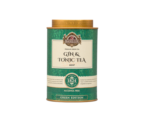 Basilur Gin And Tonic Tea Green Edition, Loose Leaf Green Tea 75g