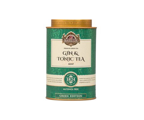 Basilur Gin And Tonic Tea Green Edition, Loose Leaf Green Tea 75g