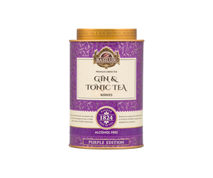 Basilur Gin And Tonic Tea Purple Edition, Loose Leaf Green Tea 75g