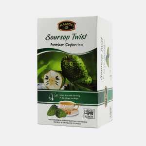 Mabroc Soursop Twist Green Tea, 25 Count Tea Bags