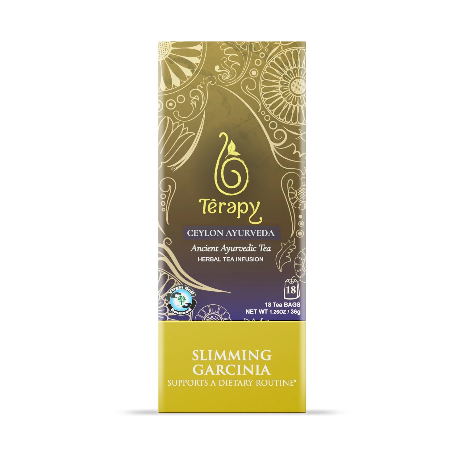 Terapy Ceylon Slimming Garcinia, 18 Count Tea Bags