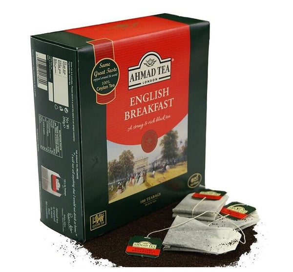 Black Tea - 100 Tea Bags - Ahmad Tea 200g